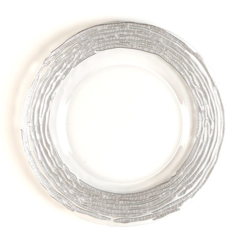 Wholesale Glass Charger Plate PZ-037 - Image 2